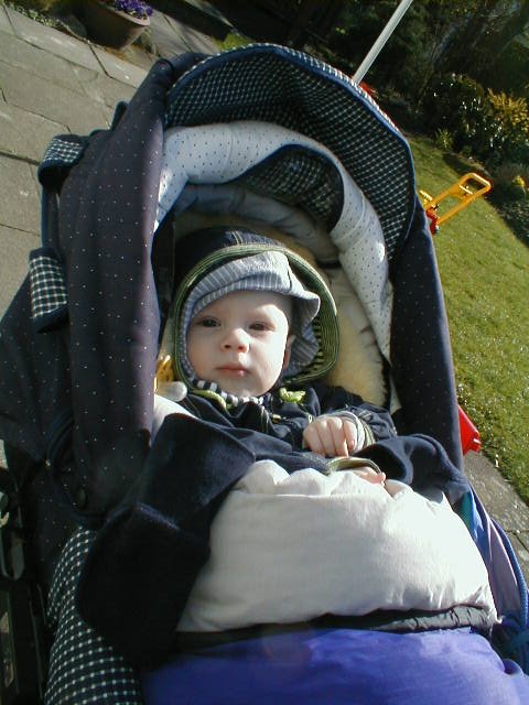 Sonne im Kinderwagen